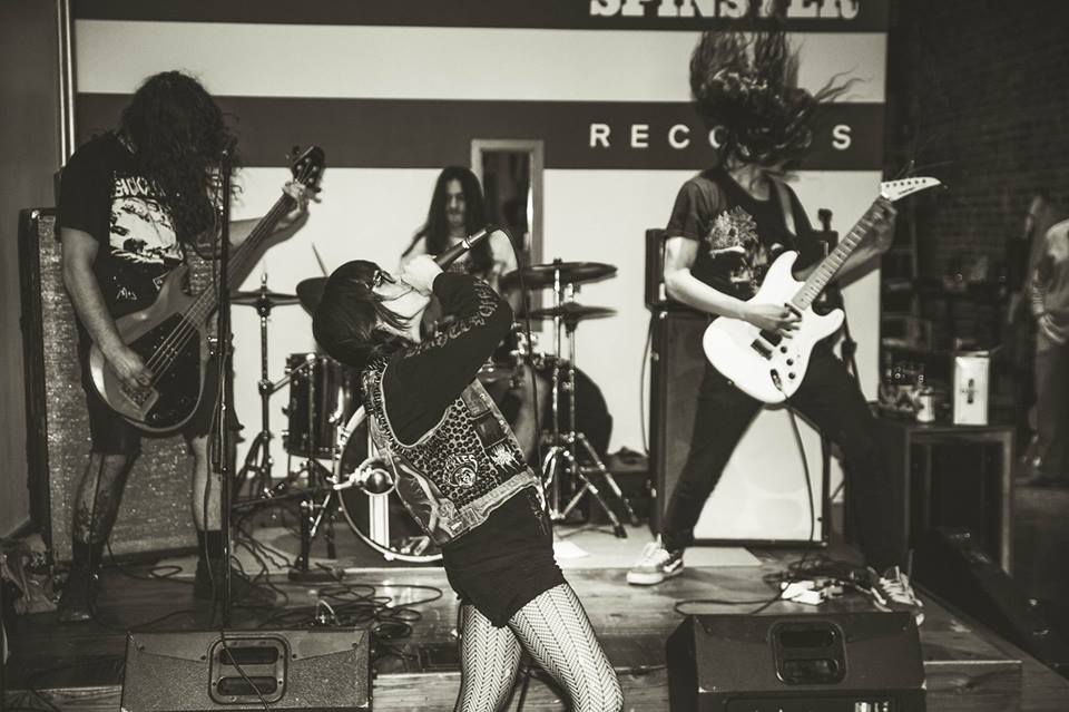 Vault Dweller Live at Spinster Records - Image via Vault Dweller's Facebook Page