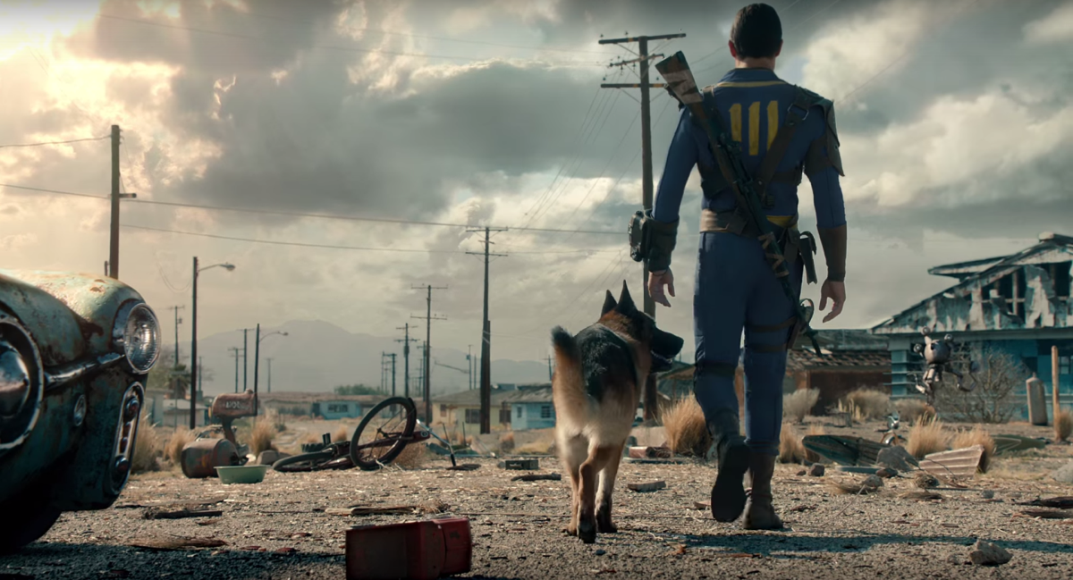 The Vault Dweller and Dogmeat - Image from Fallout 4