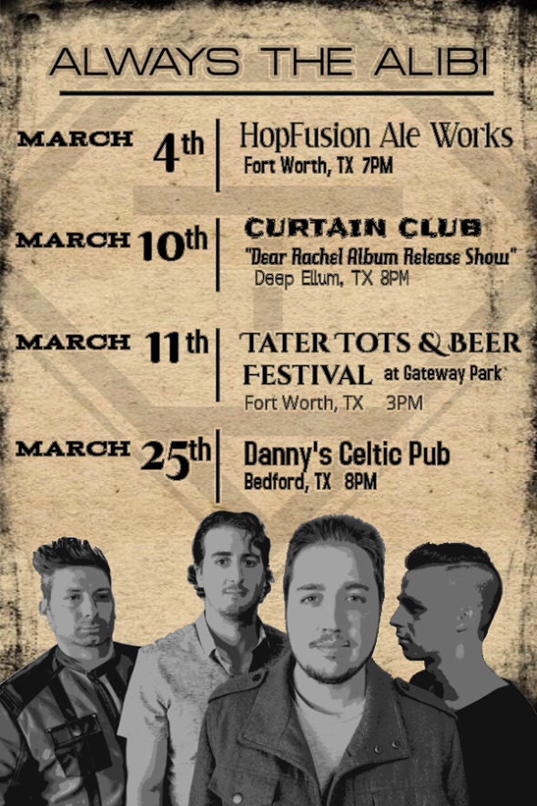 Poster Courtesy of Always The Alibi