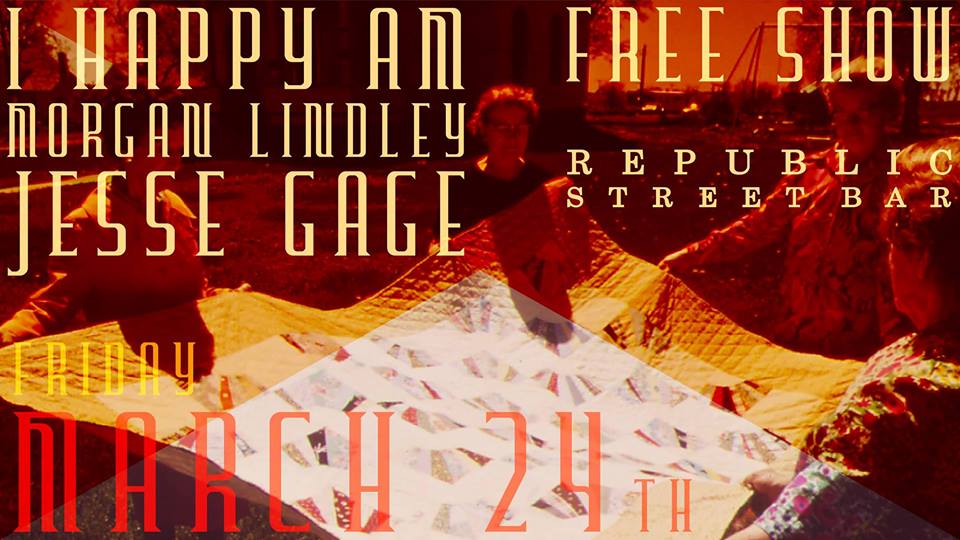 Show Poster Image via Republic Street Bar's FB Event Page