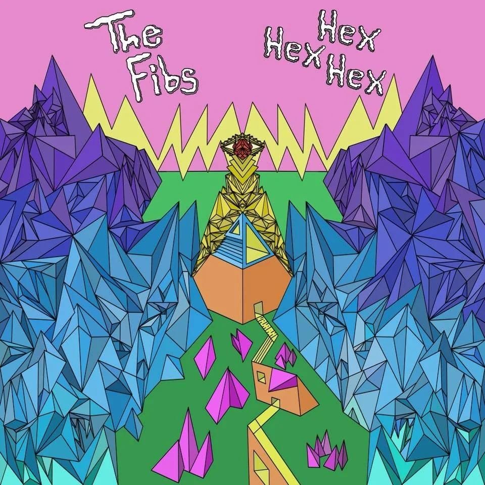 The Fibs' album artwork for Hex Hex Hex - Image via Dreamy Soundz Bandcamp