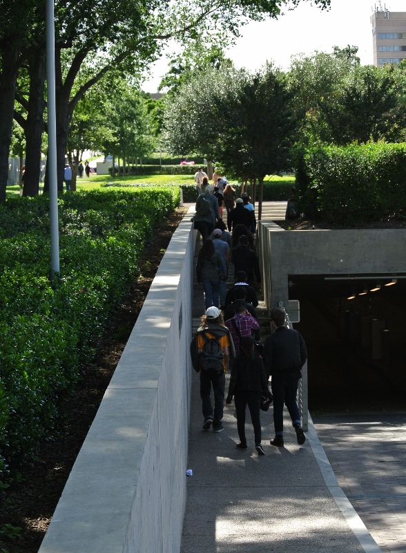 The path between the two stages - Photo Credit: Prewitt Scott-Jackson