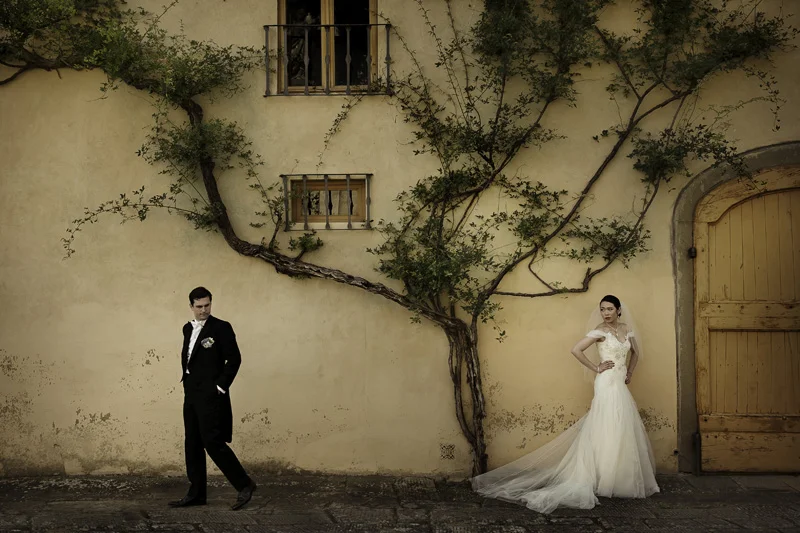 savvyeventstudio.com | Wedding Ceremony at Villa Gamberaia and St. Regis Hotel Reception | Florence Italy Weddings | Savvy Event Studio