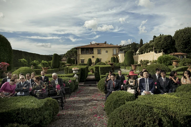 savvyeventstudio.com | Wedding Ceremony at Villa Gamberaia and St. Regis Hotel Reception | Florence Italy Weddings | Savvy Event Studio
