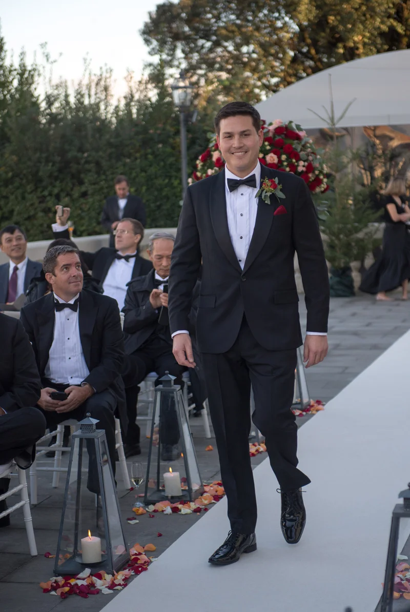 savvyeventstudio.com | Wedding Ceremony at Villa la Vedetta in Italy | Weddings at St Regis Hotel in Florence | Savvy Event Studio | Event Planners in Italy