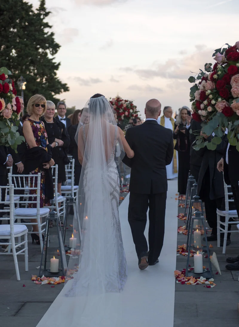savvyeventstudio.com | Wedding Ceremony at Villa la Vedetta in Italy | Weddings at St Regis Hotel in Florence | Savvy Event Studio | Event Planners in Italy