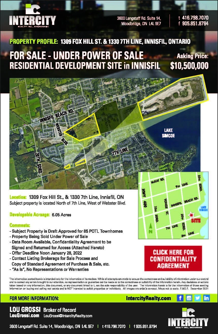 My Listings — Lou Grossi Broker and Owner Intercity Realty Inc