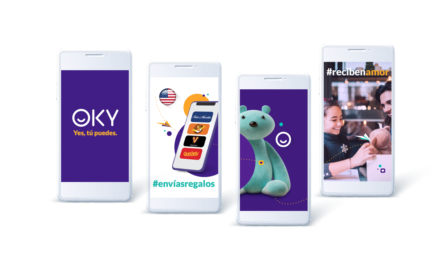  Me convocaron para trabajar en la creación de la marca y de un manual con los contenidos necesarios para guiar en lo gráfico y conceptual alrededor del nuevo mundo de Oky. _   www.oky.app    @oky.yestupuedes  