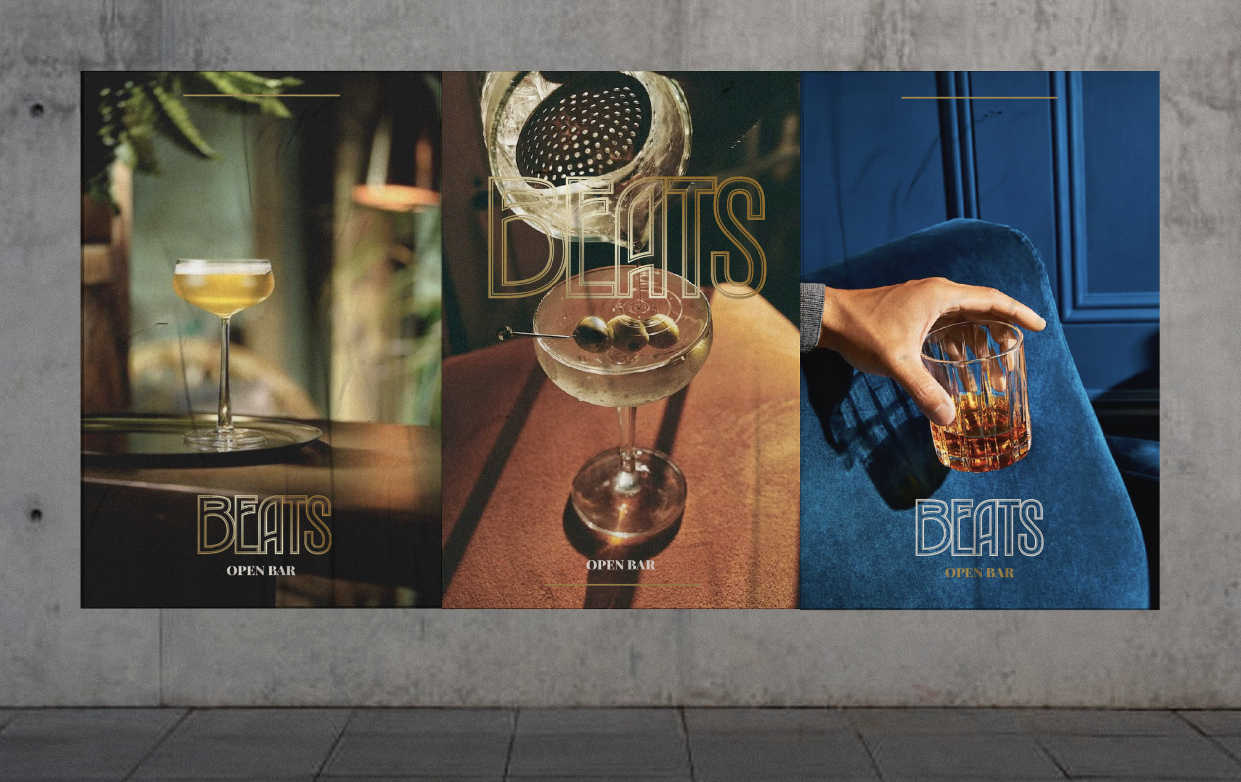  Comunicación para redes, posters, pines, carta de tragos y una guía de marca detallada para completar el kit de lanzamiento. 