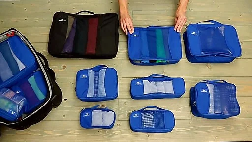 Eagle Creek organizing packers are my absolute favorite, can’t beat em and they not only give you more space,but make packing easier. But the starter set here.