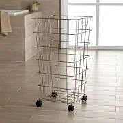 This laundry basket is one of my favorite ball holders. Crate & Barrel $39.99