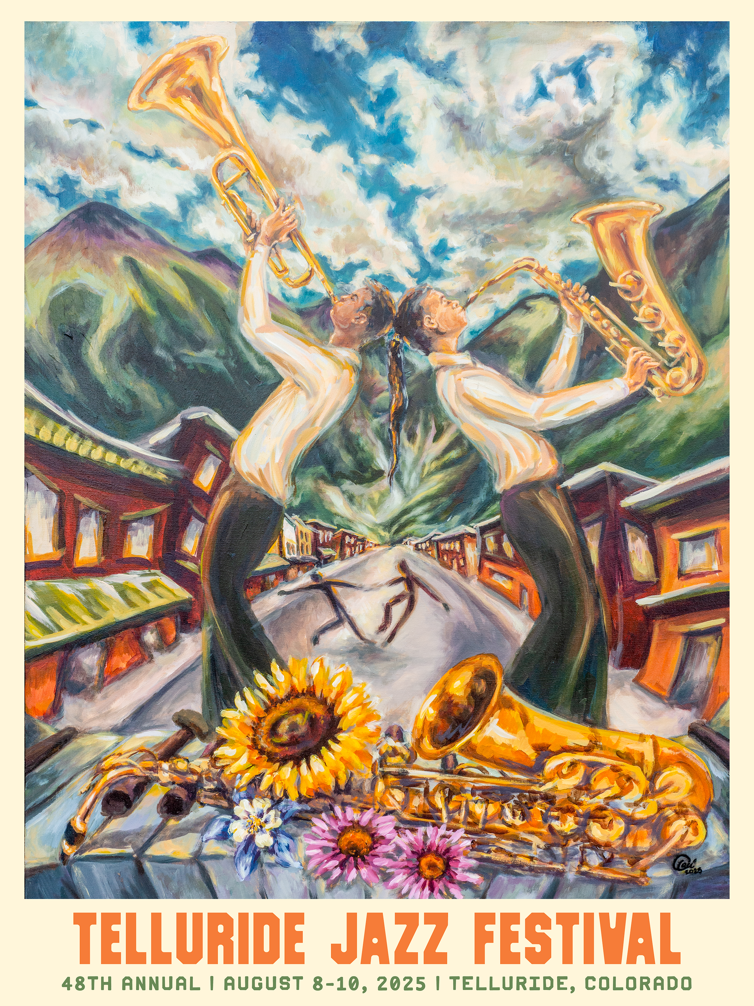 The 2025 Commemorative Jazz Festival Poster Is Here