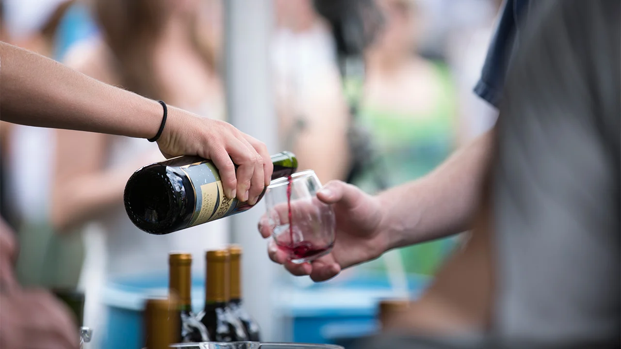 "Wine & Whiskey" and "Bubbles & Bloodies"