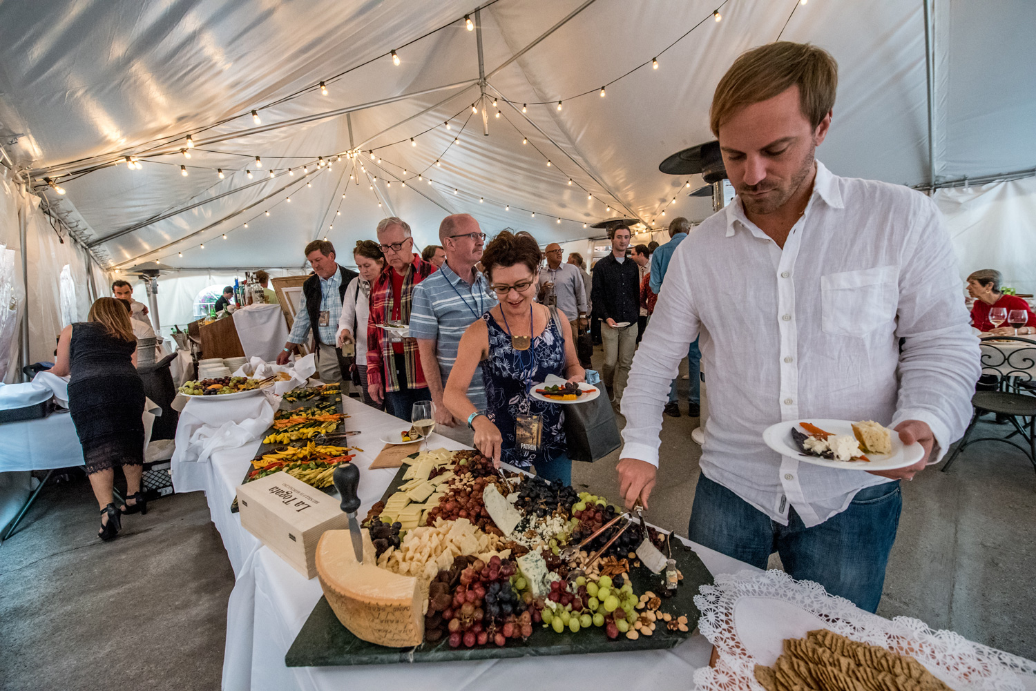  Patrons can enjoy a luxurious opening reception to kick off the festival.&nbsp; 