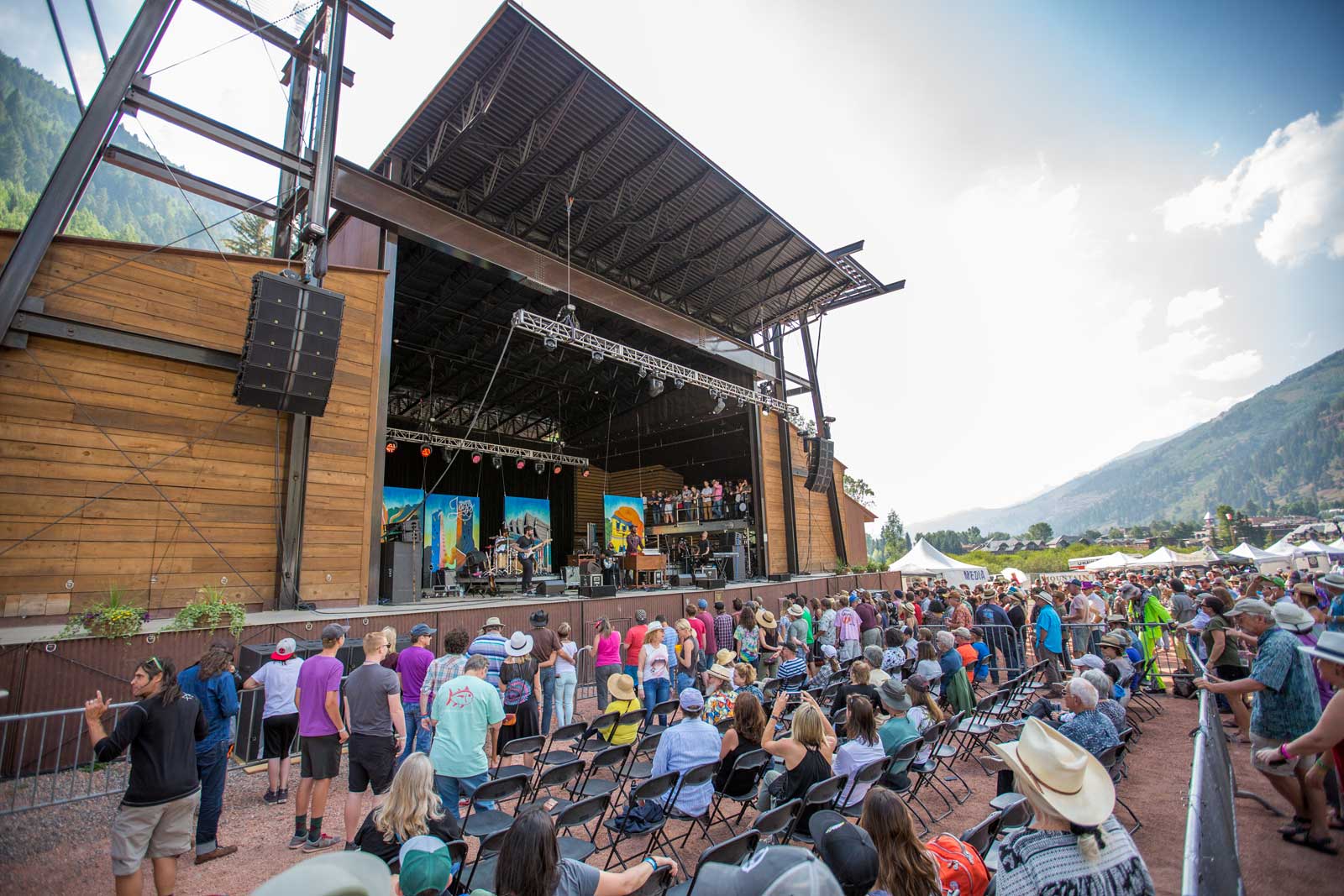The Patron area offers a clear, unobstructed and up-close view of the stage featuring one of the most intimate concert experiences available.