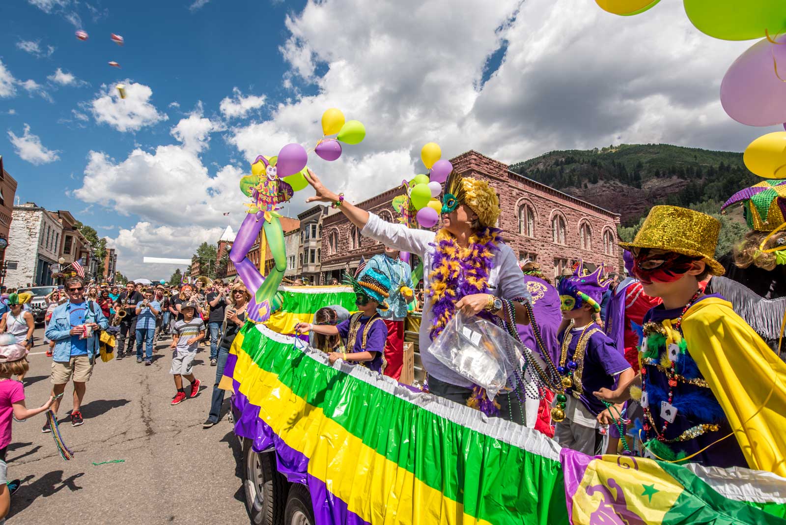 Telluride Jazz Festival | New Orleans 2nd Line Parade