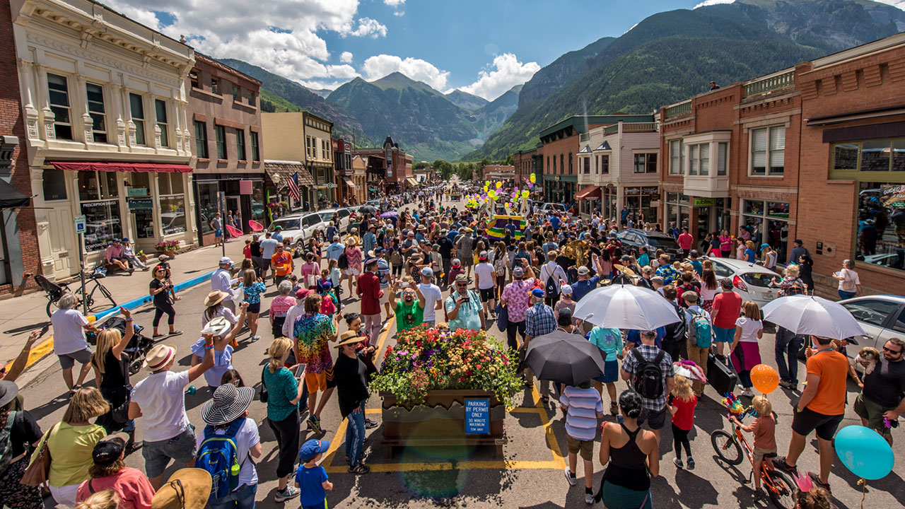 Telluride Jazz Festival | New Orleans 2nd Line Parade