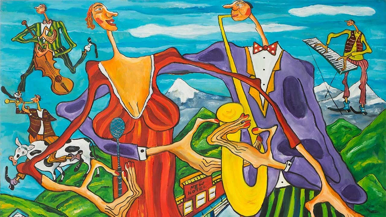 Take Home the Original 2021 Telluride Jazz Festival Painting