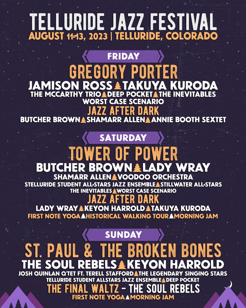Beyond The Music - The Telluride Jazz Festival Experience — Telluride ...