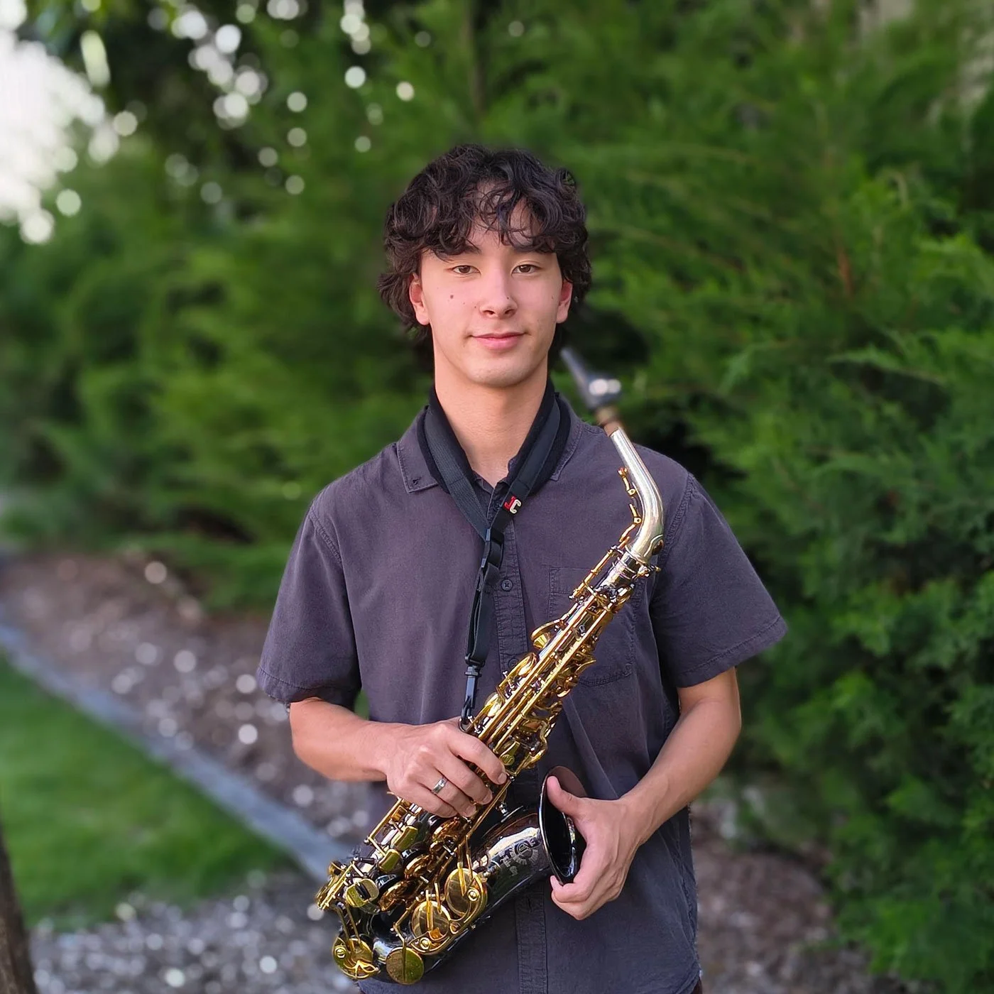 Tanner Brinkerhoff, alto saxophone, 2026 Telluride Student All-Star Jazz Ensemble