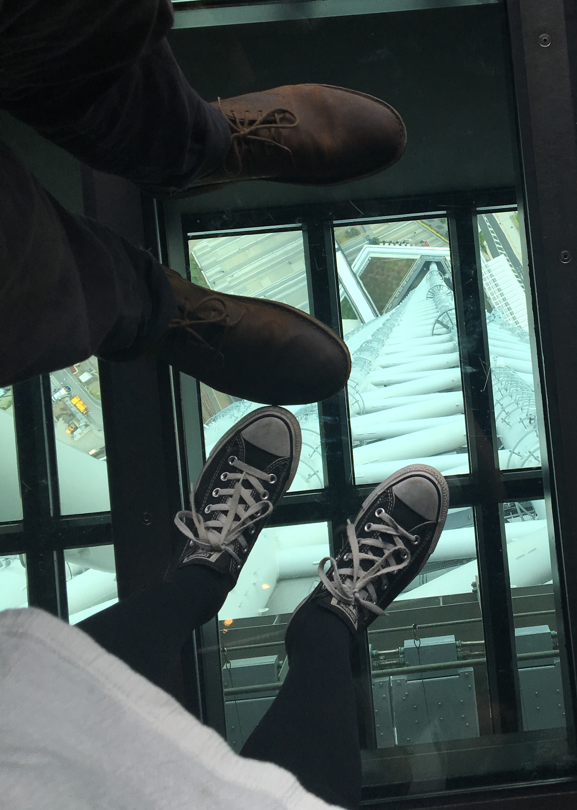 Glass floor