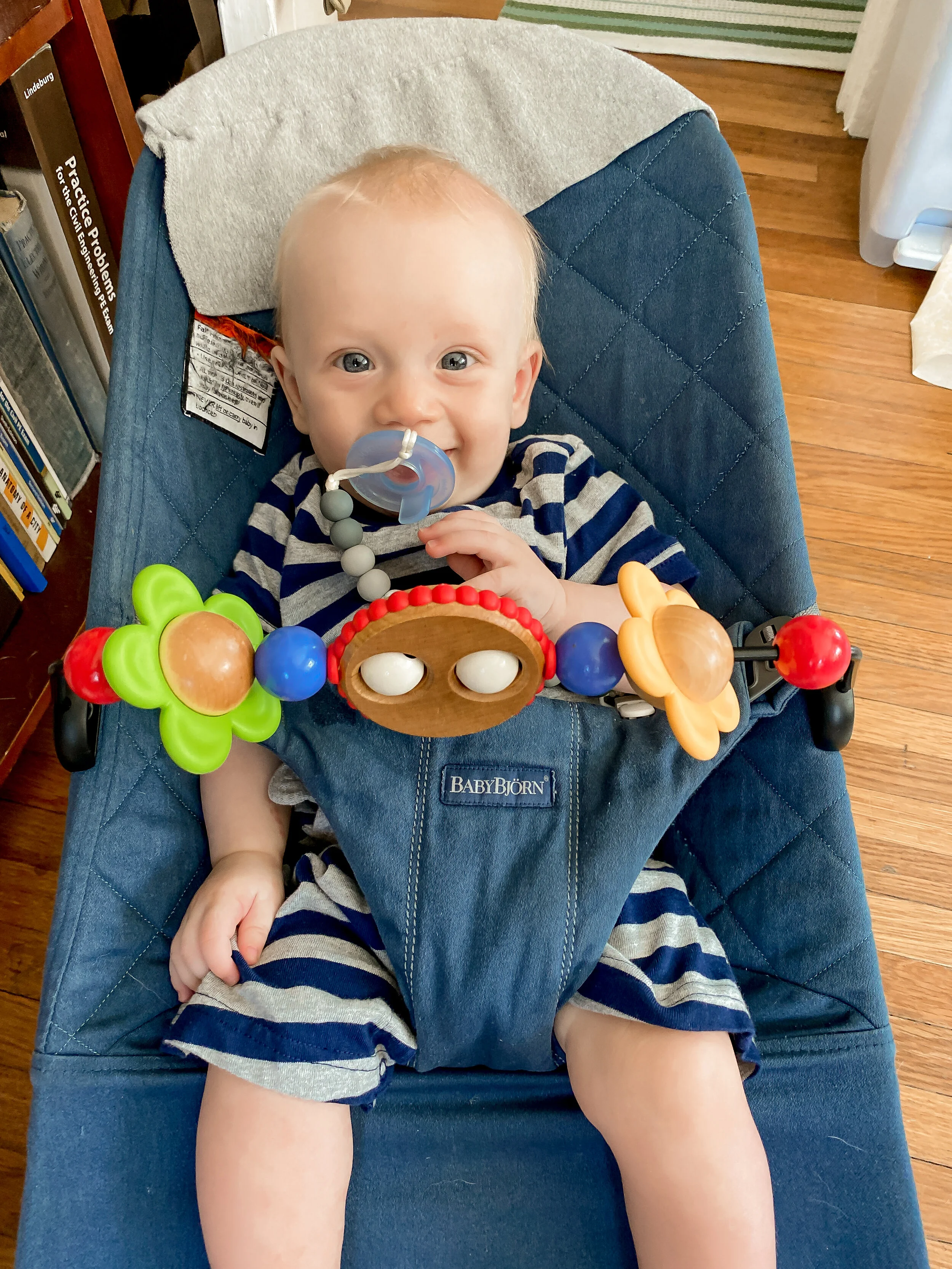 baby bjorn bouncer toy bar diy