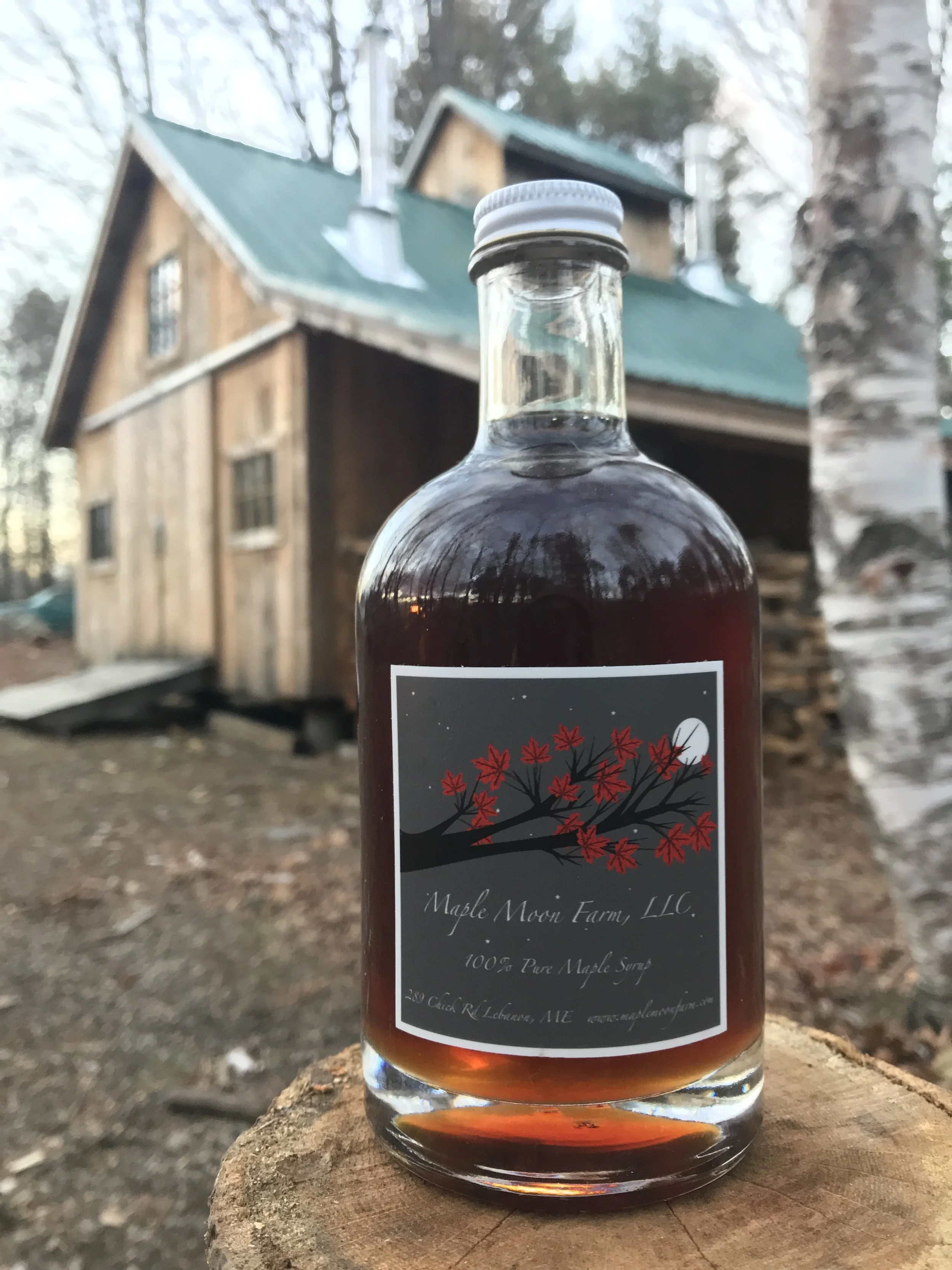 Maple Syrup - 375ml - Glass Nordic Bottle