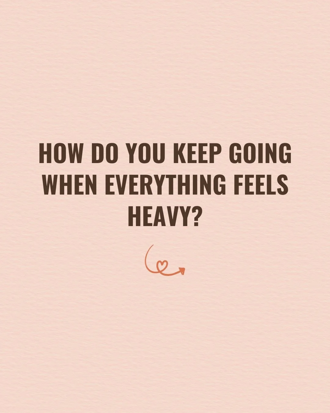 It&rsquo;s okay if you don&rsquo;t feel strong all the time. 💭
You don&rsquo;t have to fake a smile or have it all together &mdash; God meets you right where you are.

Even when life feels heavy, He&rsquo;s still working. Take a breath, rest, and re