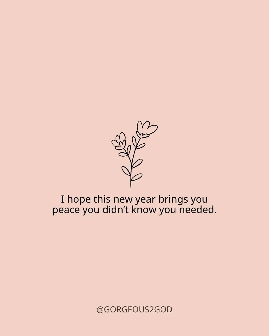 Stepping into a new year doesn&rsquo;t have to feel overwhelming. Take it slow, breathe deep, and trust that God is already ahead of you. 🤍

#Gorgeous2God #G2G #NewYearHope #ChristianGirls #ChristianTeens #FaithTalk #NewBeginnings #HopeInChrist #202