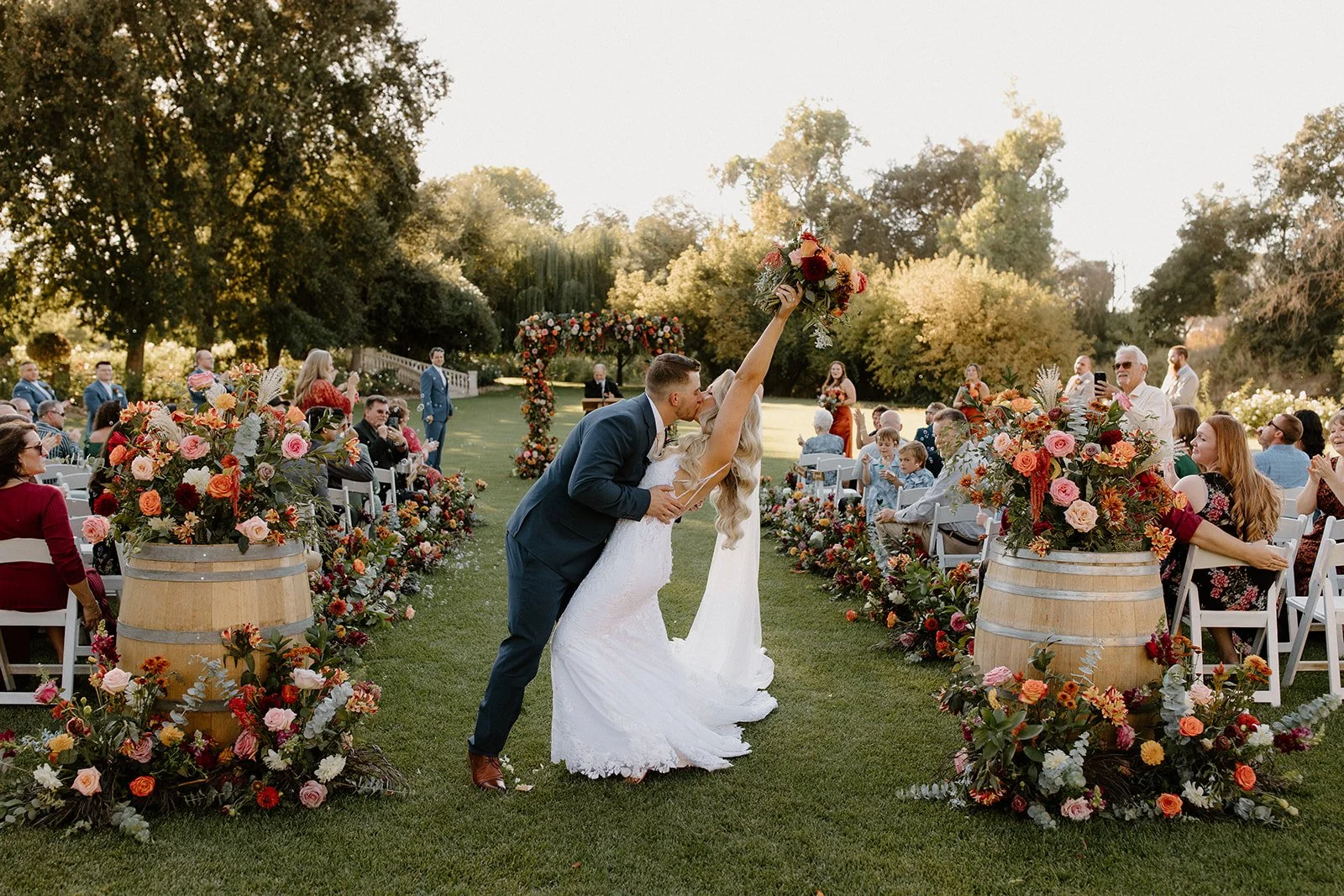Plum, Merlot &amp; Olive: A Moody Fall Palette for Gold Country Weddings