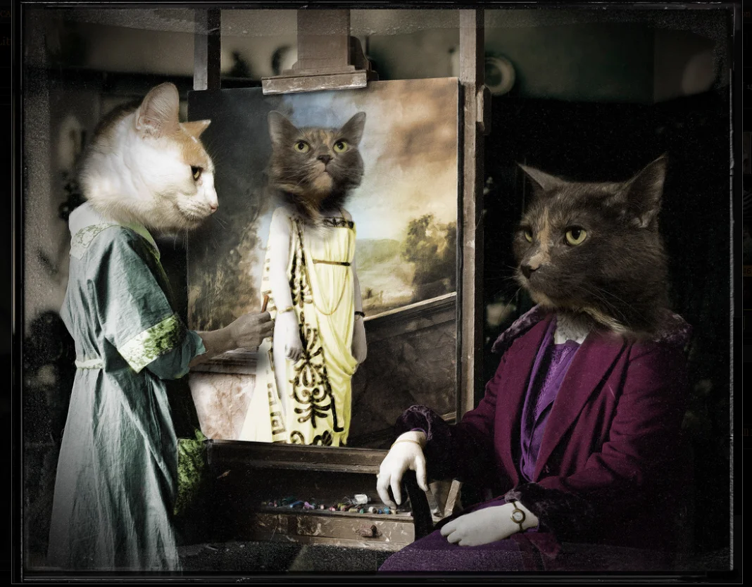 Artist and Model III