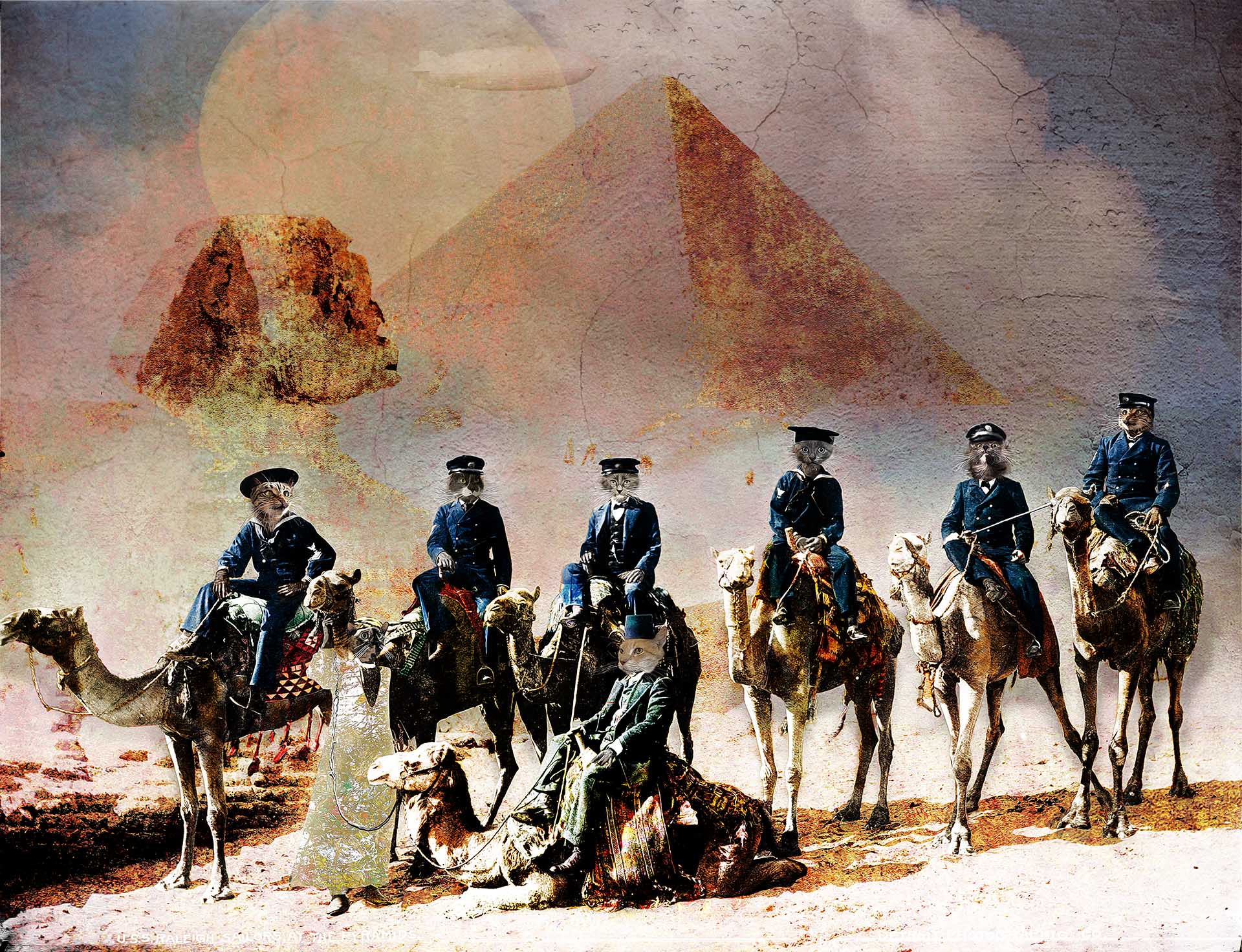 At the Pyramids