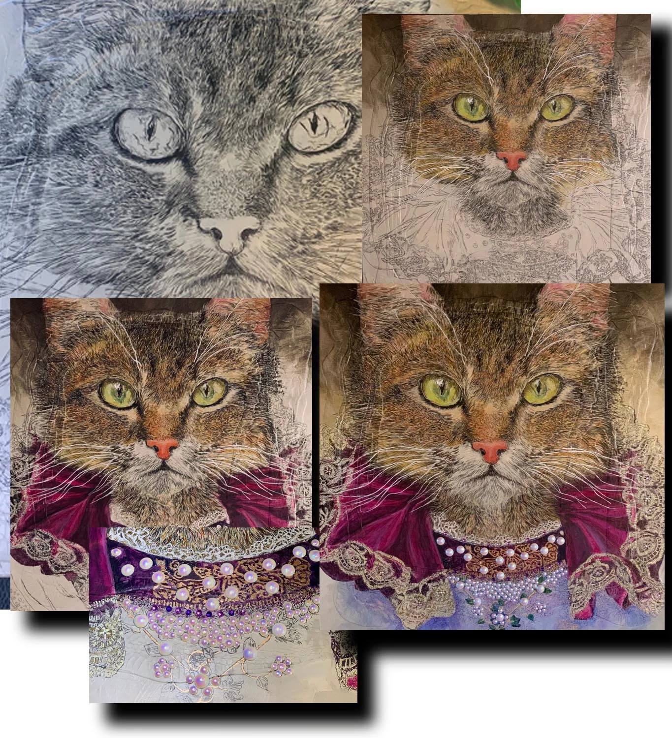 The Feline Queen_in progress.jpg