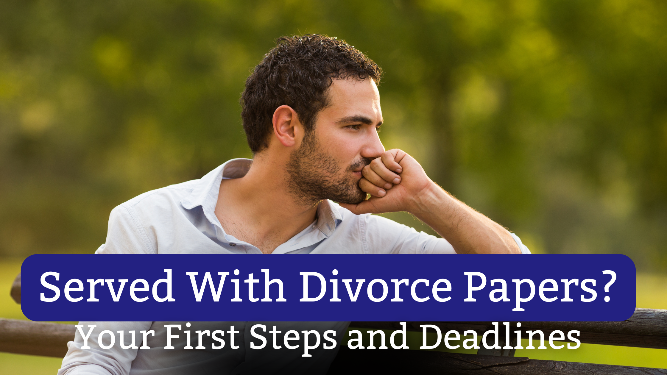 Just Served Divorce Papers in Colorado? Your First Steps and Deadlines.