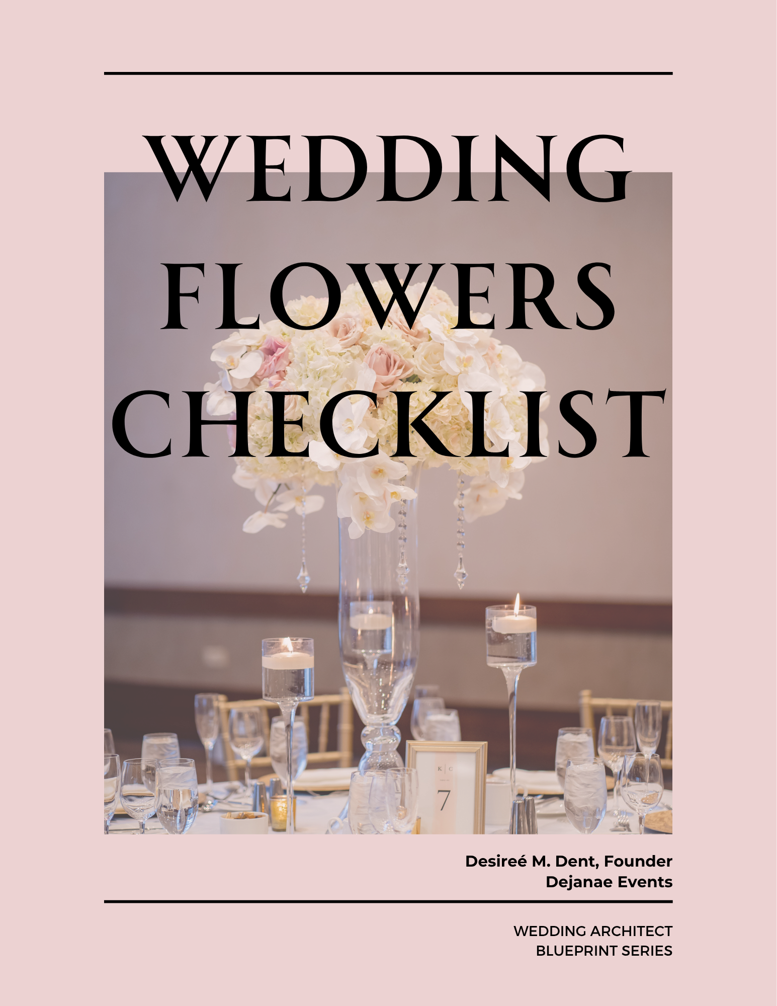 Wedding Flowers Checklist