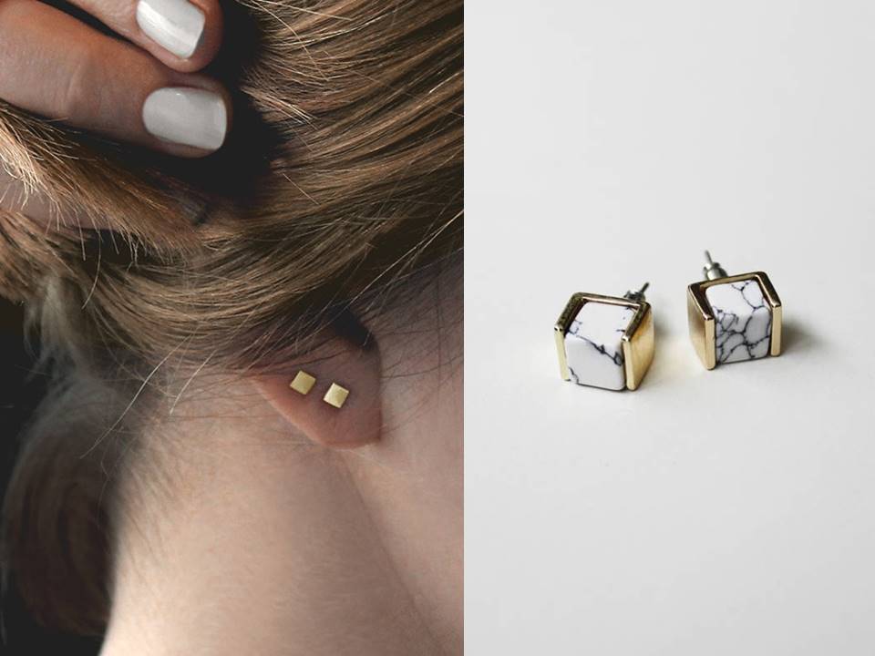 Earrings Available From: Etsy, vraiandoro