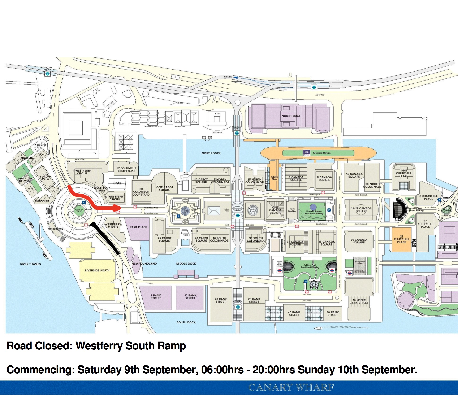 Road closure & resurfacing works Saturday 9th - Sunday 10th September 