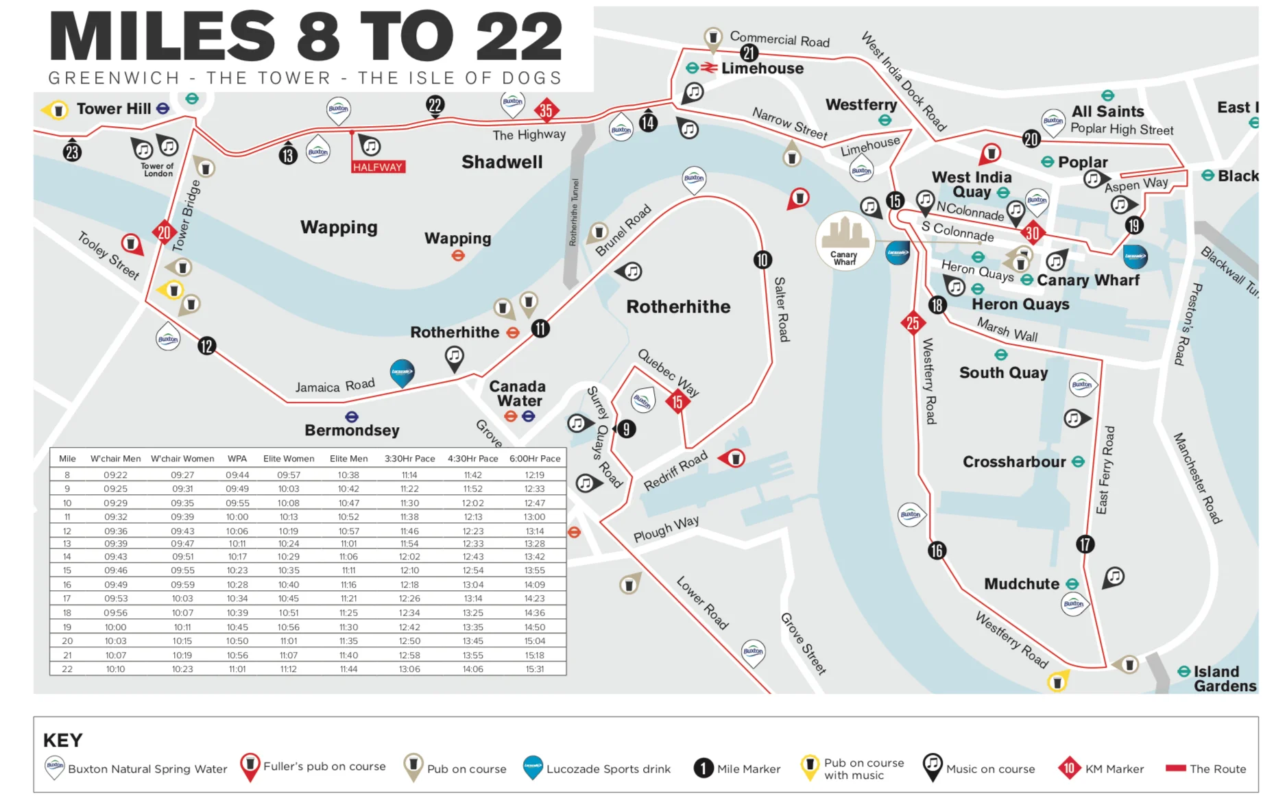 28th April - car park &amp; road closures due to London Marathon 