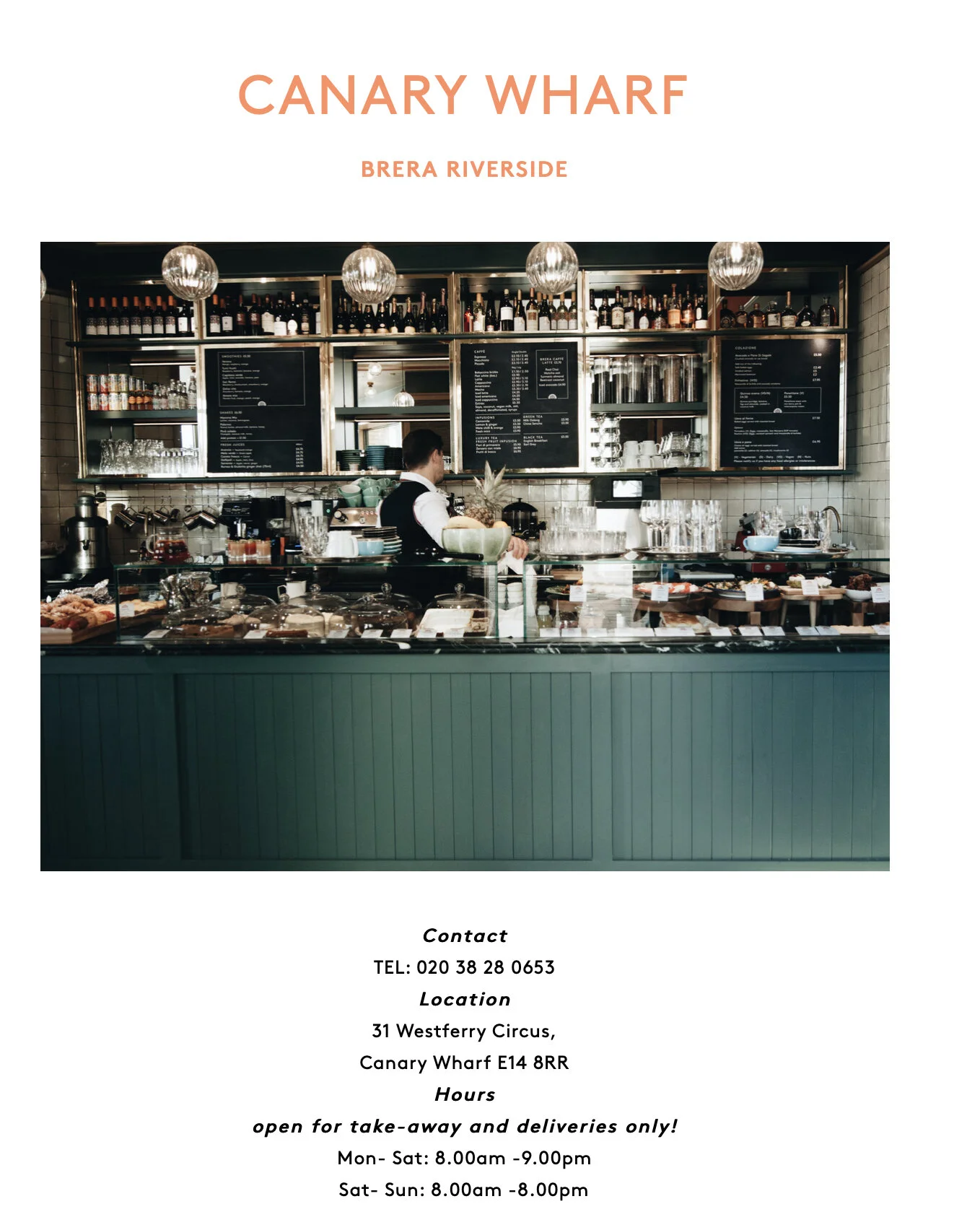 Eat Out to Help Out at Canary Riverside 