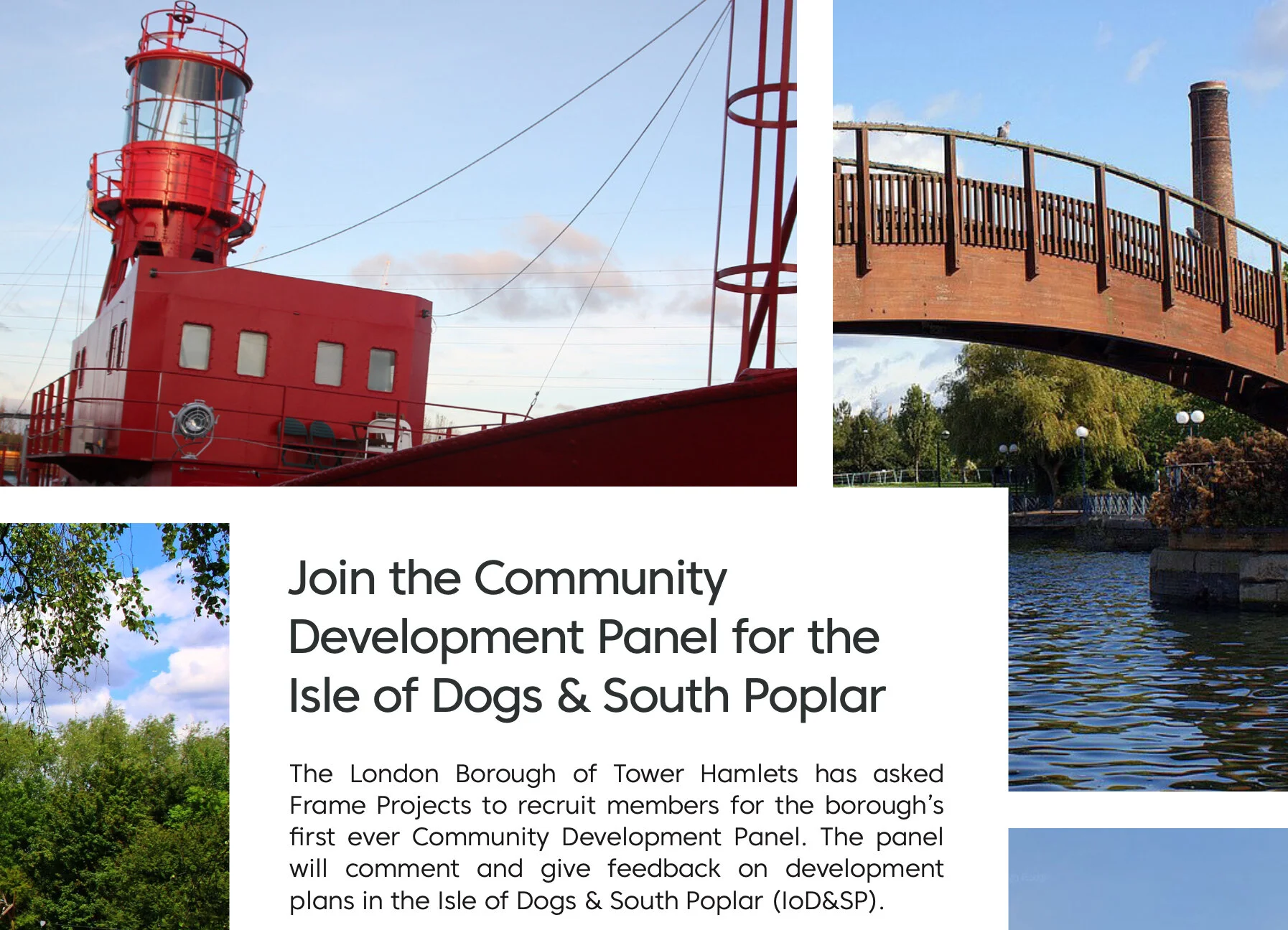 Community Development Panel for the Isle of Dogs and South Poplar