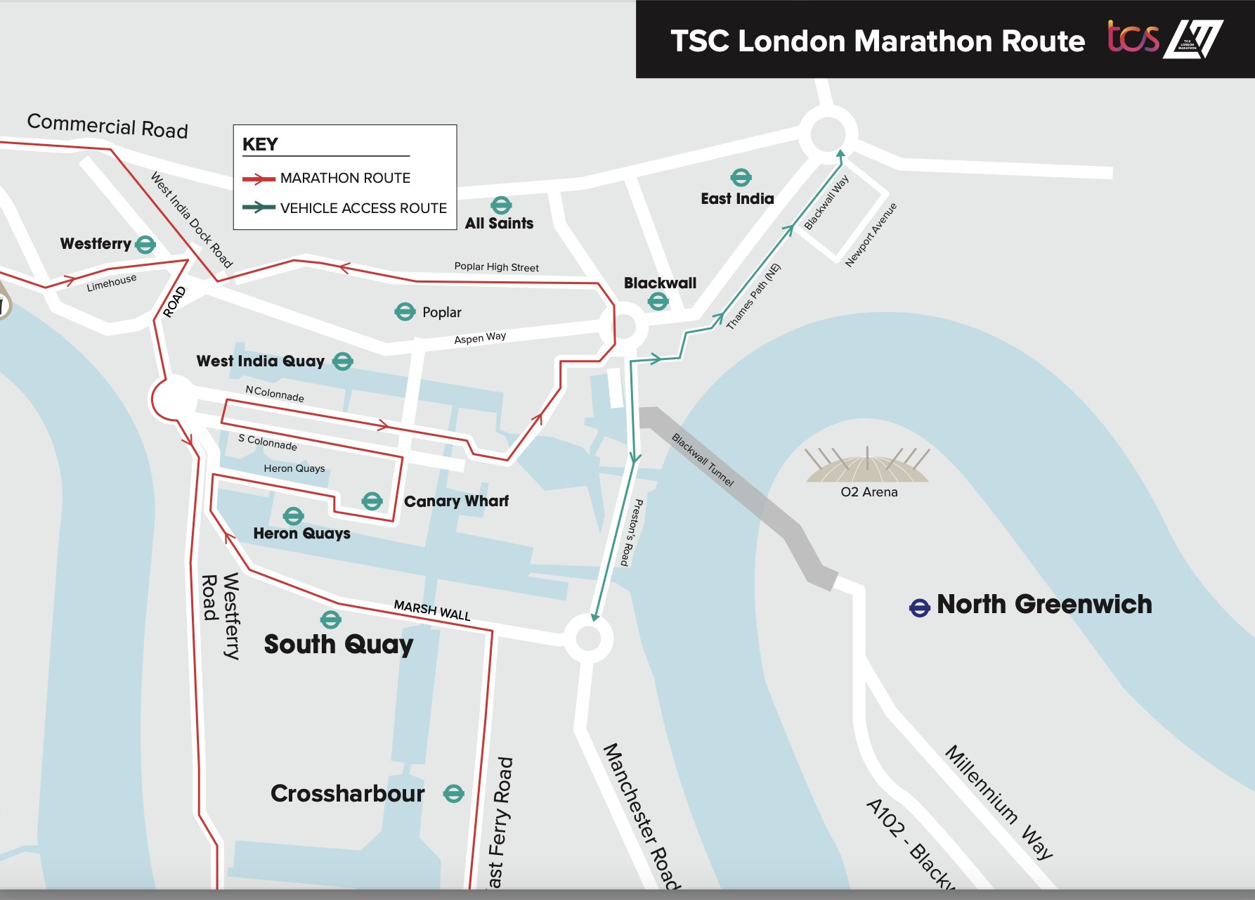 Sunday October 2nd - London Marathon road closures