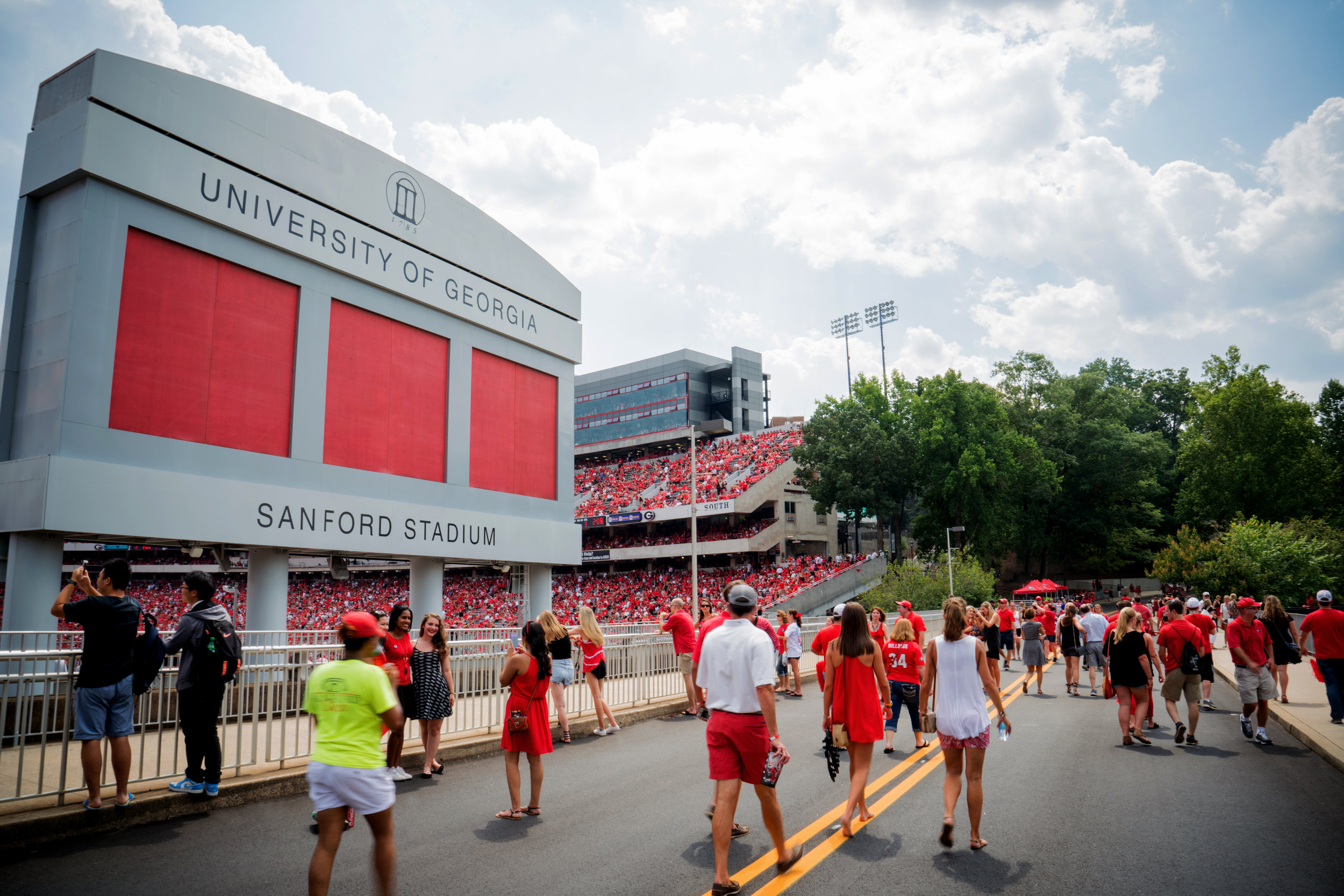 SANFORD STADIUM: University of Georgia