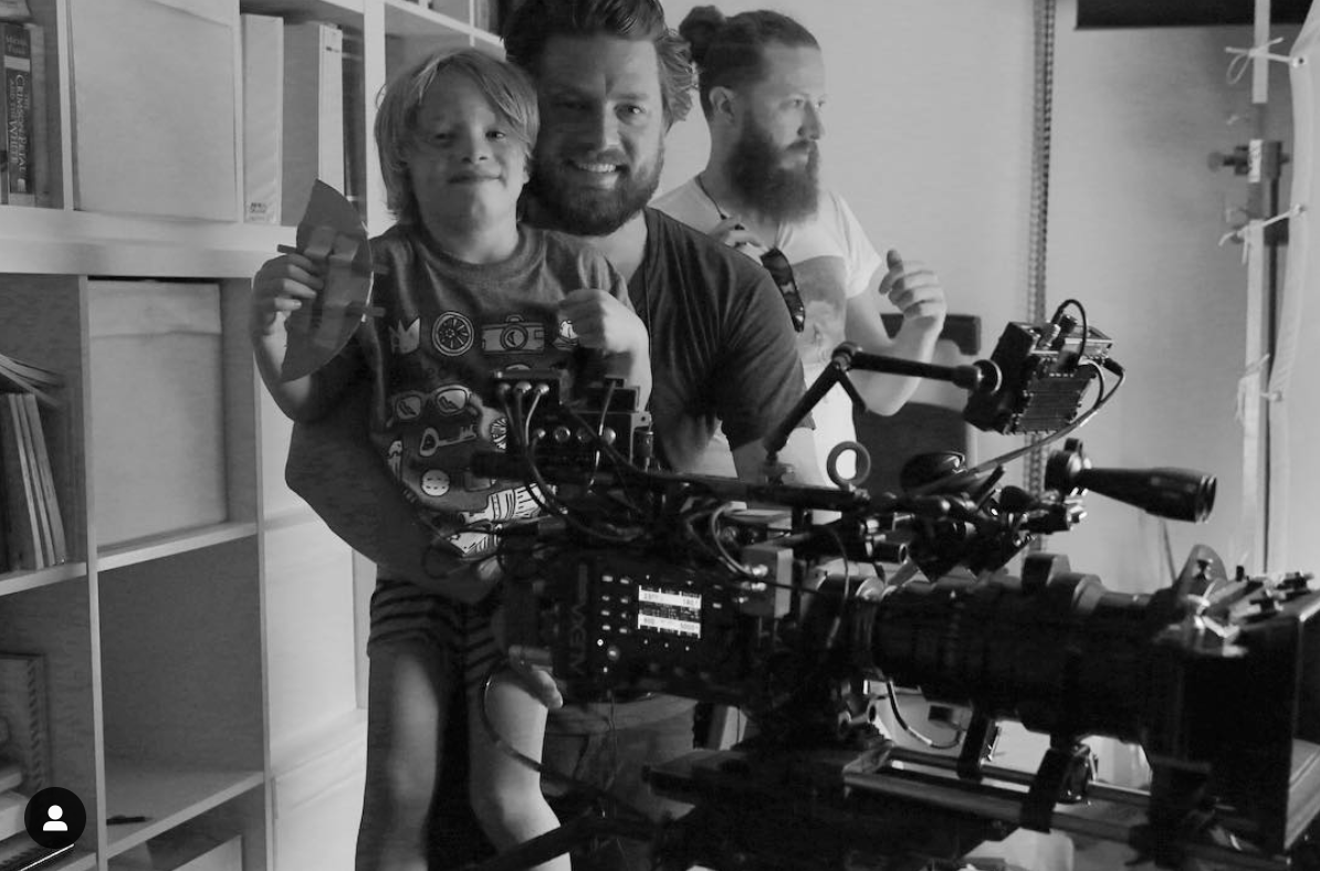 'Tightrope’ film w/ my sons surprise visit onset
