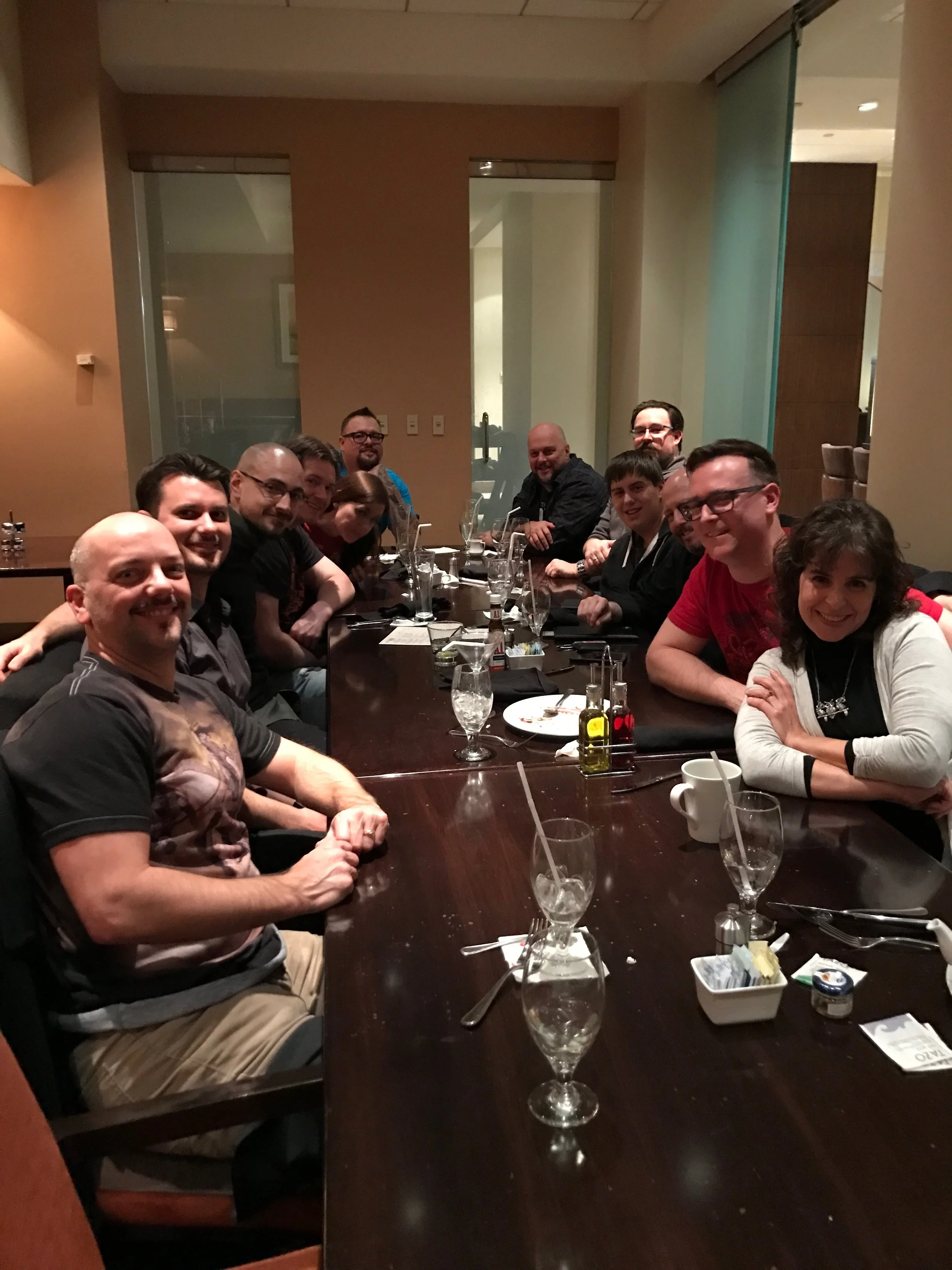 Artist Dinner at GP Milwaukee