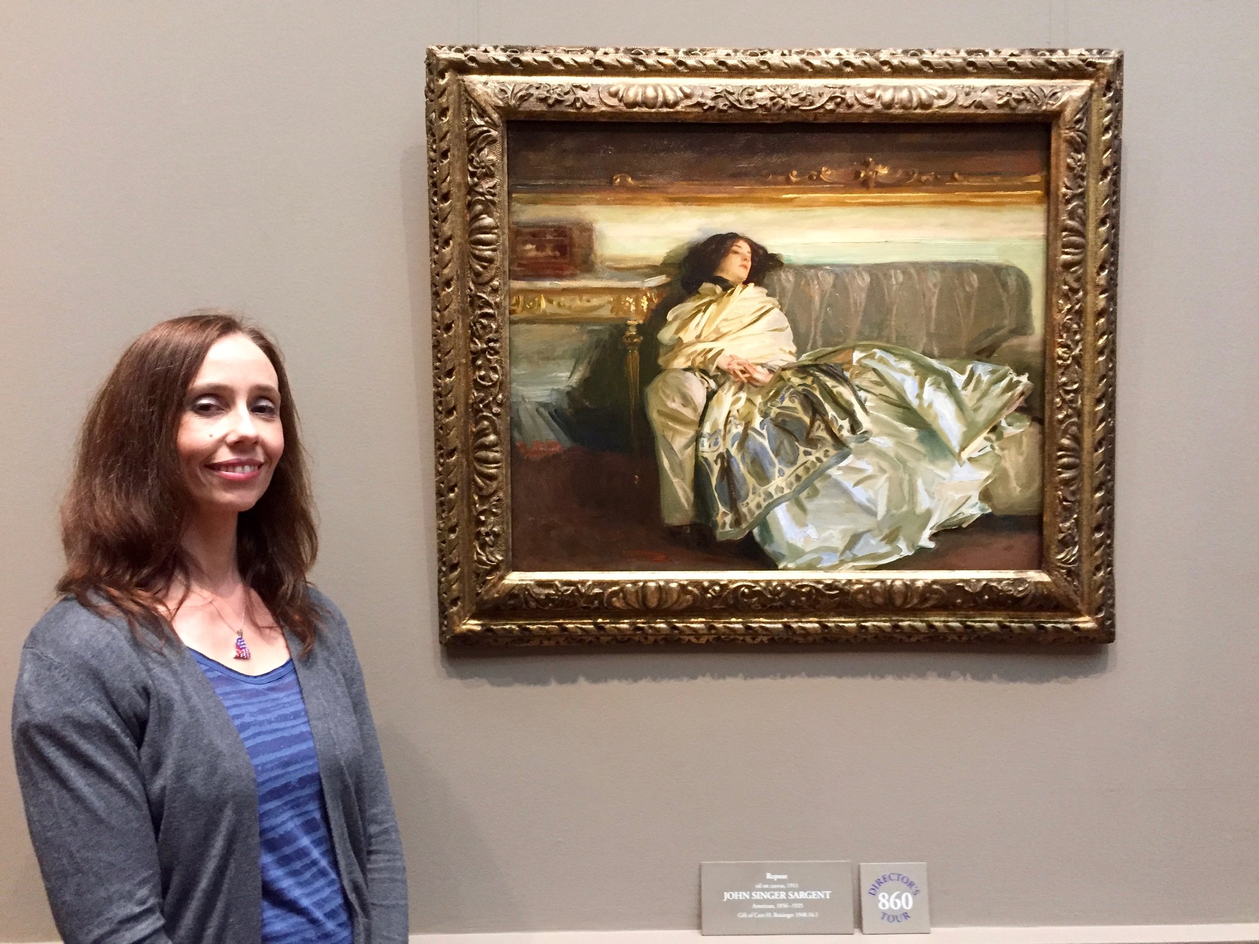 Laurie and a Sargent in DC