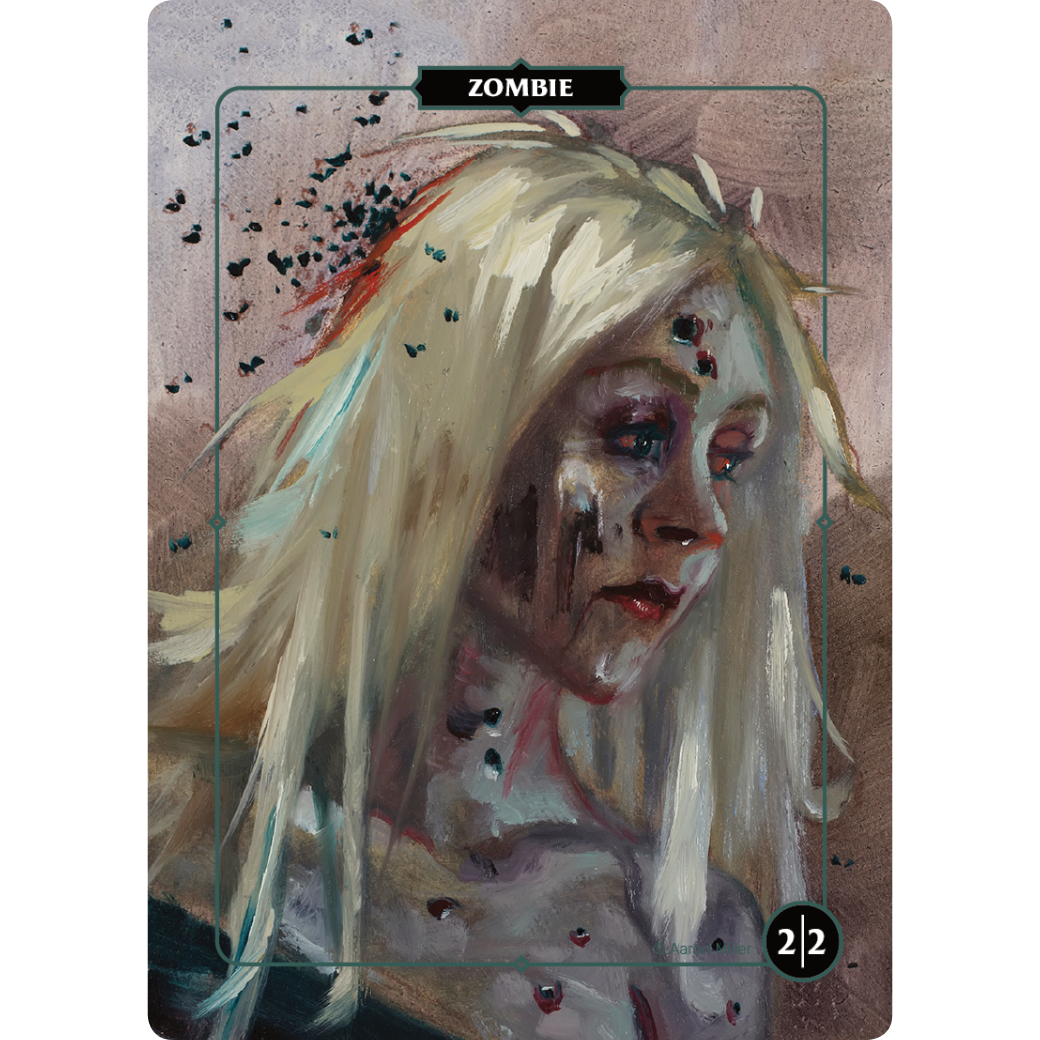 Zombie Token Fly Swarm Aaron Miller Fantasy Art Illustration