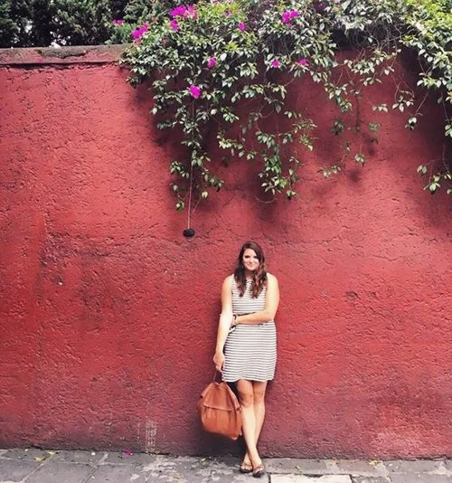 World Citizen Travel Founder Meredith Donaldson on the streets in Mexico City.