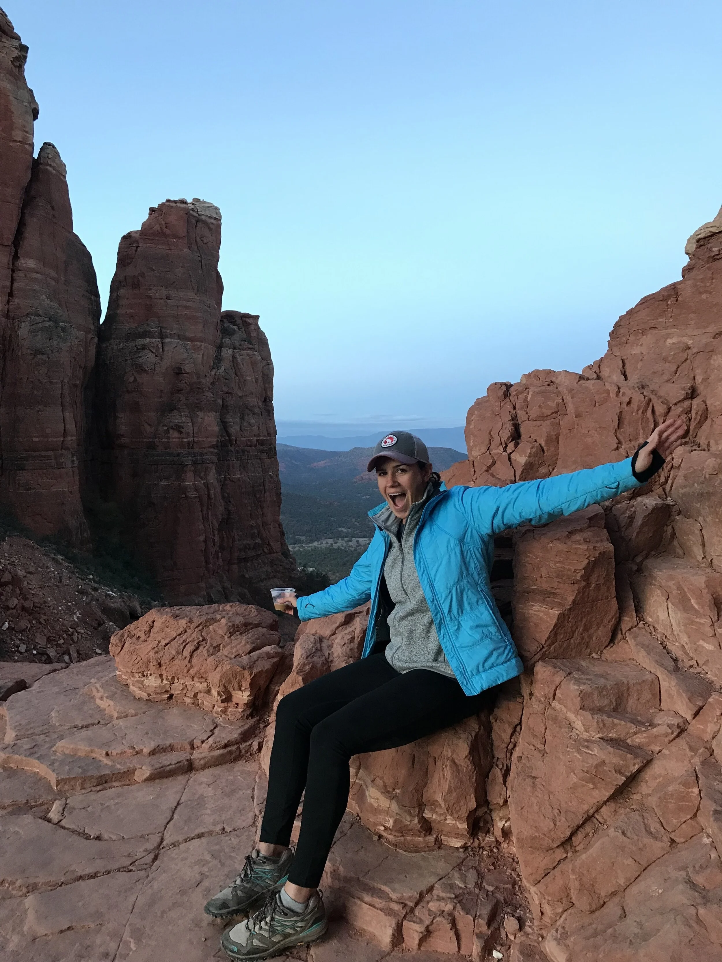  Torey exploring Sedona, Arizona 