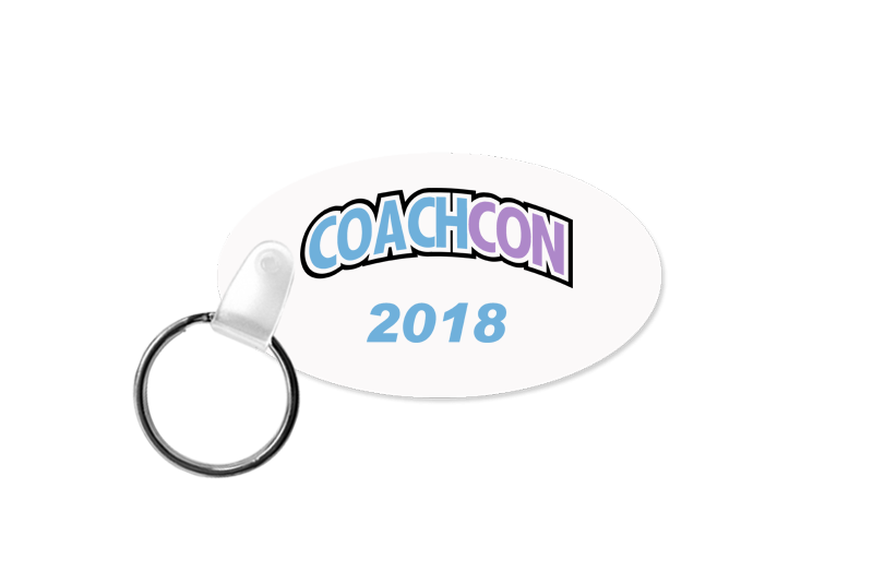 CoachCon Keychain