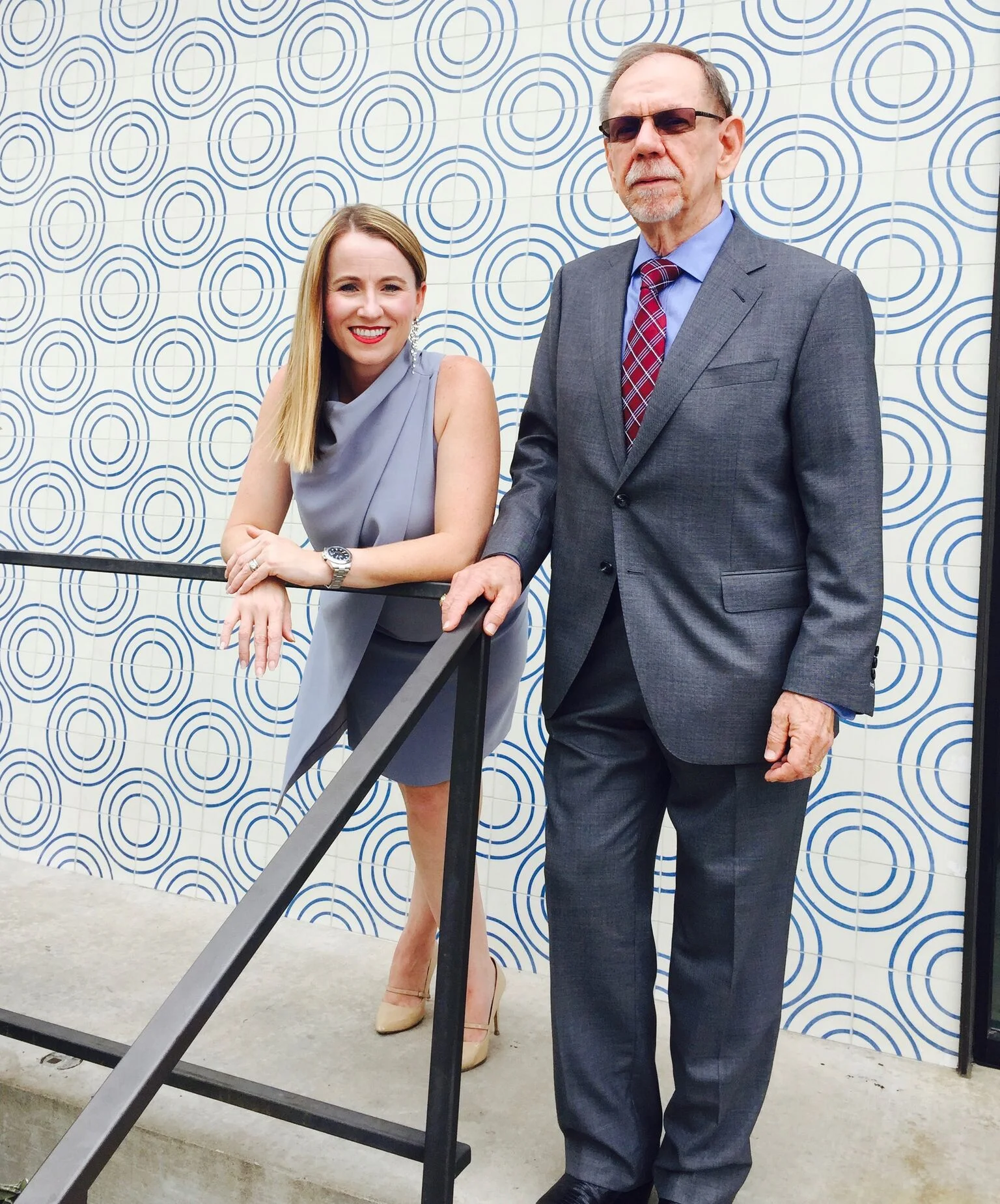 V. Bruce Evans and Beck-Reit Commercial Owner DeLea Becker